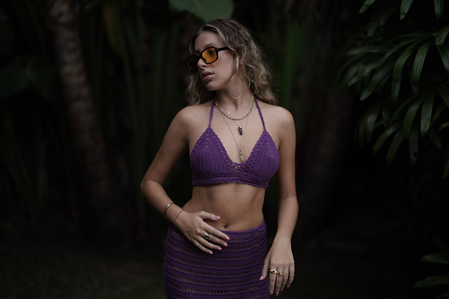 Sumba Set Purple - BALIBOA THE LABEL